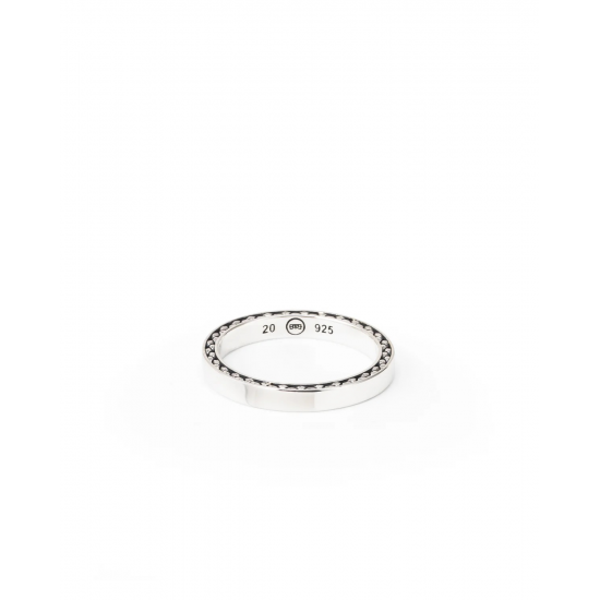 BUDDHA TO BUDDHA George Mini Gladde Ring Zilver  Gerecycled 925 sterling zilv MAAT 18 - 56438