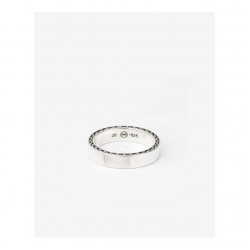GEORGE SMALL GLADDE RING ZILVER 343 maat 17 - 56446