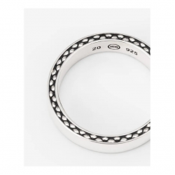 GEORGE SMALL GLADDE RING ZILVER 343 maat 17 - 56446