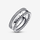 Pandora Pandora Signature Logo PavÚ & Kralenring 17 192312C01-54 - 56461