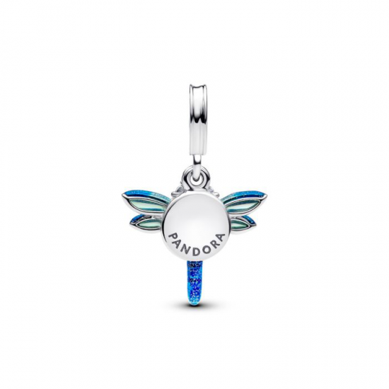 Pandora Dubbele hangende bedel met libel 793745C01 - 56463