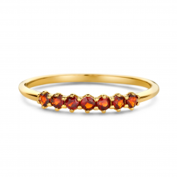 Swing Jewels Happiness Vintage Granaat Ring - Maat 17.25 - 56514
