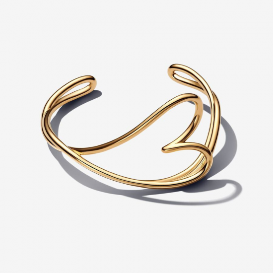 Pandora Organisch Gevormde Hart Bangle 563808C00-2 - 56571