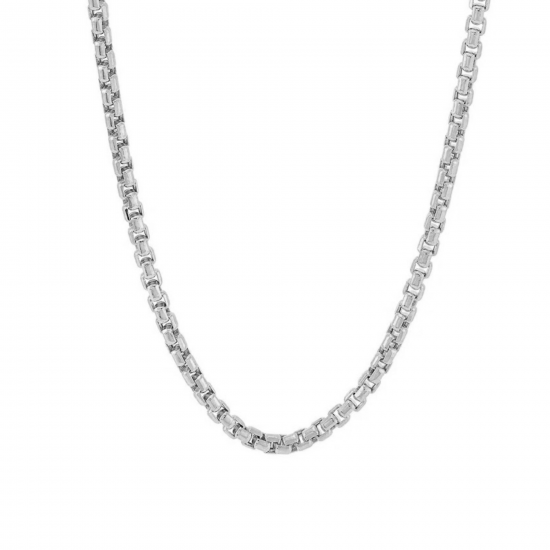 Melano Kosmic Kamille Ketting zilverkleur 2,5 mm MAAT 46cm - 56604