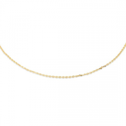 Melano Cateye Carry Ketting 18 karaats gouden plating MAAT 80cm - 56606