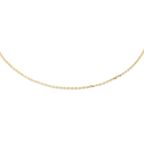 Melano Cateye Carry Ketting 18 karaats gouden plating MAAT 80cm - 56606