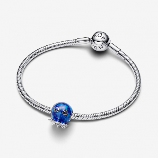 Pandora Oceaan Bubbels en Golven Octopus Bedel 793463C01 - 56674