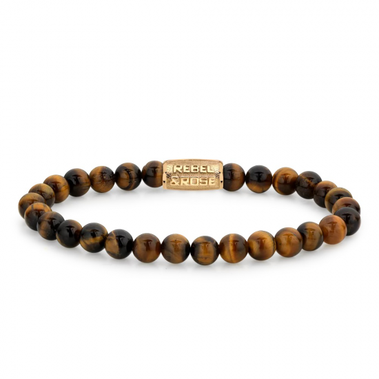 Rebel & Rose Armband Tiger Lily Gold RR-60120-G-S 18cm - 56756