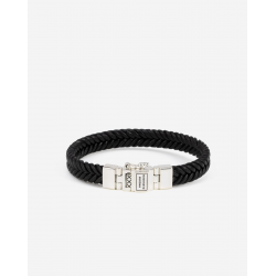 Buddha to Buddha Barbara Leren Armband Zwart 138BL-E - 56790
