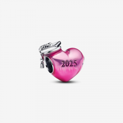 Pandora Afstuderen 2025 Hart Charm bedel 793788C01 - 56798