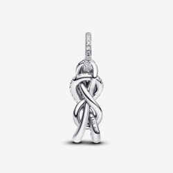 Pandora Pavé Infinity Knoop Hangende Bedel 793780C01 - 56819