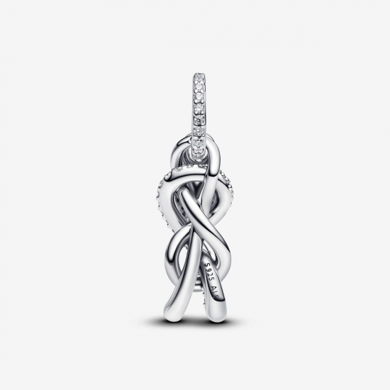 Pandora Pavé Infinity Knoop Hangende Bedel 793780C01 - 56819