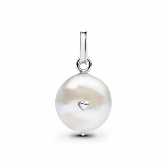 Mum-bedel met behandelde gecultiveerde barokparel Sterlingzilver 793783C01 - 56848