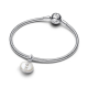 Mum-bedel met behandelde gecultiveerde barokparel Sterlingzilver 793783C01 - 56848