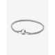 Pandora Round Pandora Clasp Twisted Snake Chain Sterlingzilver 593757C00 MAAT 19 - 56905