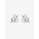 Pandora Infinity Knot-oorstekers Sterlingzilver 293761C01 - 56906