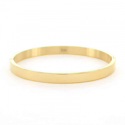 Kalli Julia Armband, Plat Glans, 6mm - 56974
