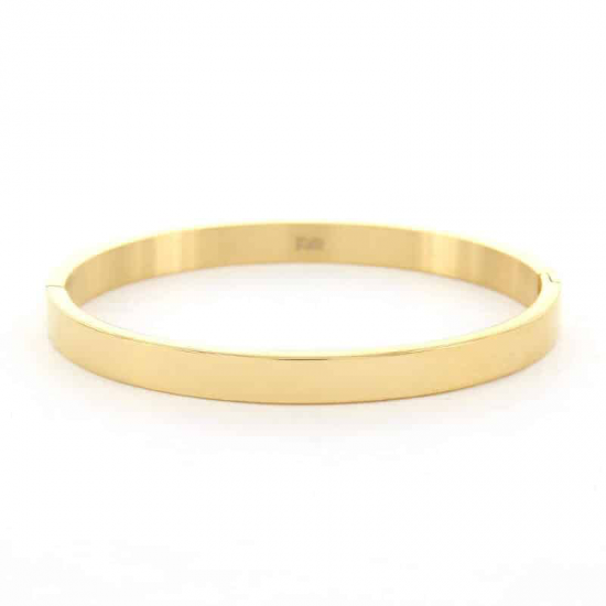 Kalli Julia Armband, Plat Glans, 6mm - 56974