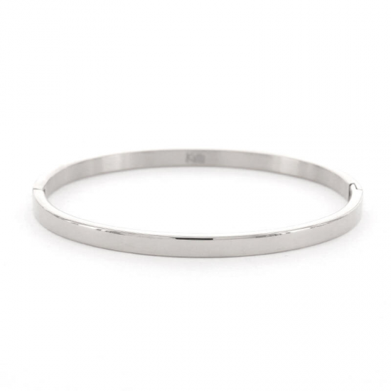 Kalli Armband, Plat Glans, 4mm - 56977