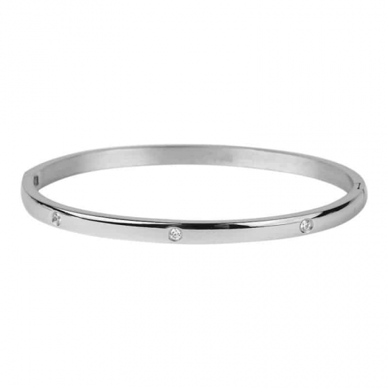 Kalli Armband, Bol Zirkonia Steen, 4mm - 56985