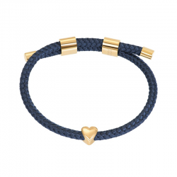 IXXXI Armband Cozy Heart BLAUW - 56990