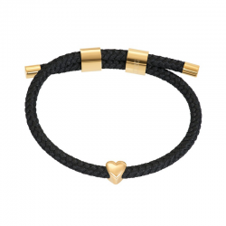 IXXXI Armband Cozy Heart ZWART - 56991