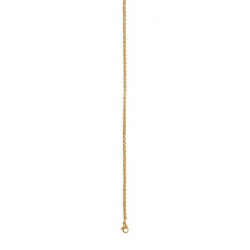 iXXXi Collier 3mm Goudkleur MAAT 80cm - 57019