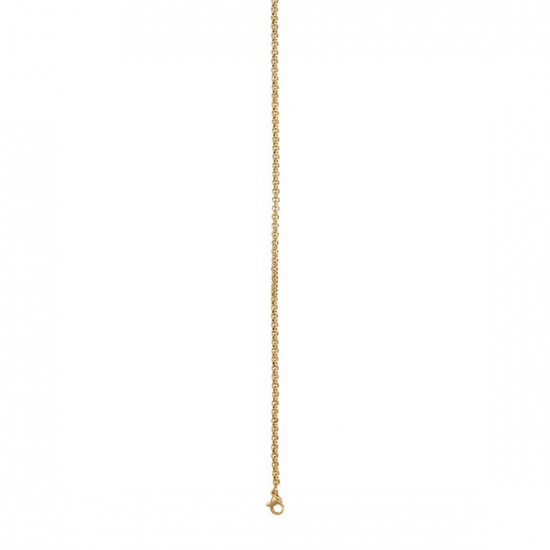 iXXXi Collier 3mm Goudkleur MAAT 80cm - 57019