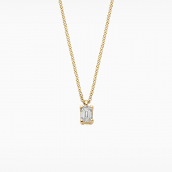 Blush Lab Diamonds Collier LG3016Y 14k Geelgoud MAAT 42CM - 57040