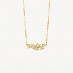 Blush Ketting 3191YZI 14k Goud met zirkonia MAAT 42CM - 57042
