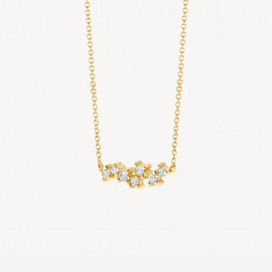 Blush Ketting 3191YZI 14k Goud met zirkonia MAAT 42CM - 57042