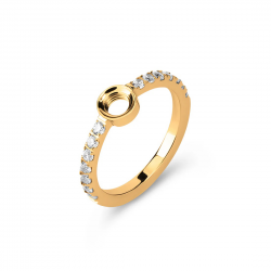 Melano Vivid Vivé CZ Ring maat 58 - 57053