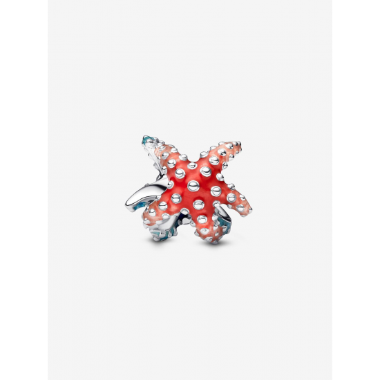 Pandora Kleurrijke zeester mini-bedel Sterling zilver bedel 763823C01 - 57077
