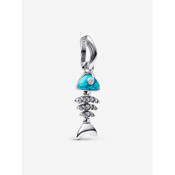 Pandora  Turquoisekleurige visgraat bedel 793894C01 - 57084