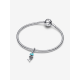 Pandora  Turquoisekleurige visgraat bedel 793894C01 - 57084