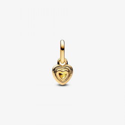 Pandora Heart 14k goldplated mini  dangle with yellow cubic  zirconia bedel 763862C01 - 57088