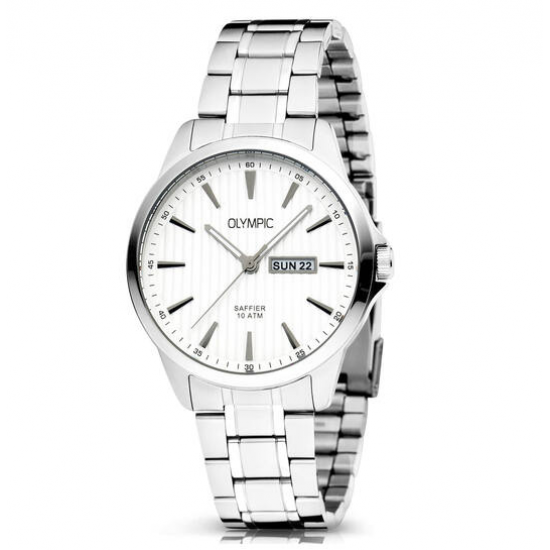 Olympic heren horloge John - OL26HSS311 - 57106