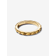 Pandora Geribbelde Band Ring Verguld 163885C00 MAAT 17 - 57181