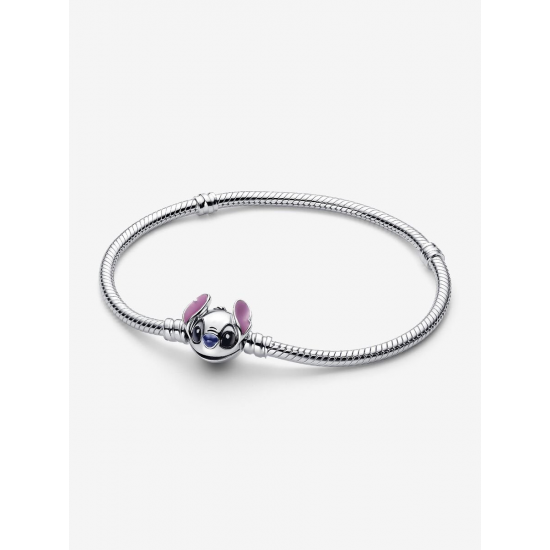 Pandora Disney Stitch Snake Chain Armband Sterlingzilver 593738C01 MAAT 18 - 57193