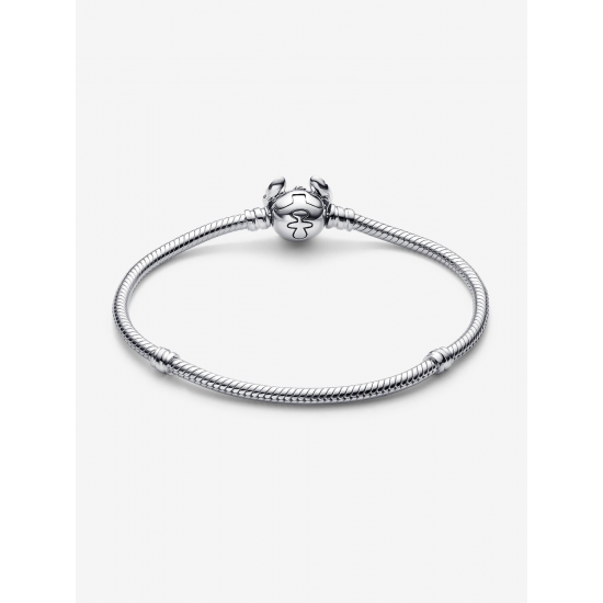 Pandora Disney Stitch Snake Chain Armband Sterlingzilver 593738C01 MAAT 18 - 57193