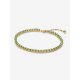 Pandora Sprankelende Groene Tennisarmband Verguld 561469C02 MAAT 18 - 57198