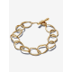 Pandora Organisch Gevormde Schakelarmband Verguld 563864C00-2 - 57200