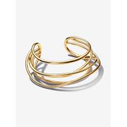 Pandora Organisch Gevormde Draad Open Bangle Verguld 563867C00-3 - 57201