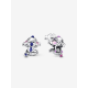 Pandora  Disney Stitch & Angel Oorknopjes Sterlingzilver  NIEUW | LIMITED EDITION 293741C01 - 57202