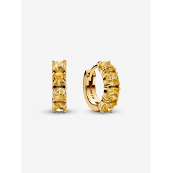 PandoraGele oorringen Verguld 263851C02 - 57209
