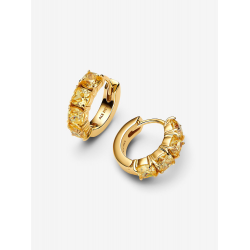 PandoraGele oorringen Verguld 263851C02 - 57209