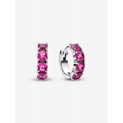 Pandora Roze oorringen Sterlingzilver 293851C02 - 57218