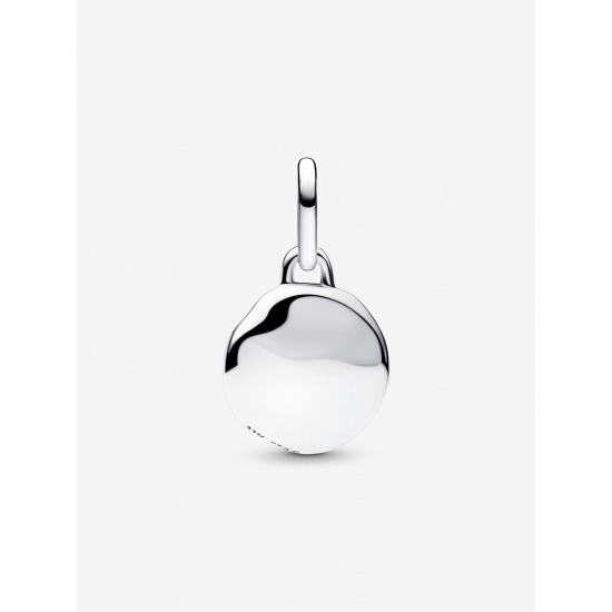 Pandora Graveerbare Mini Medaillonbedel Sterlingzilver 793860C01 - 57220