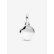Pandora Graveerbare Mini Medaillonbedel Sterlingzilver 793860C01 - 57220