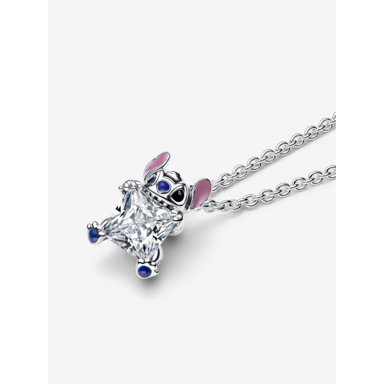 Pandora Disney Stitch Halsketting Sterlingzilver 393743C01 MAAT 45CM - 57222
